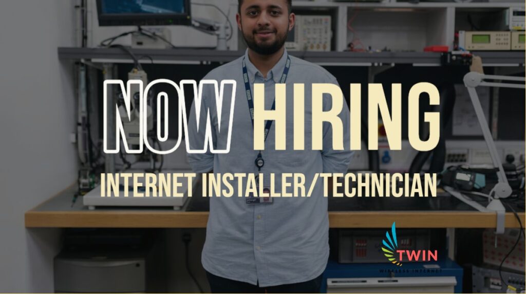 Twin Wireless Internet Communications is now Hiring